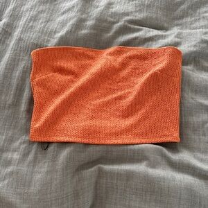 H&M Orange Crop Top